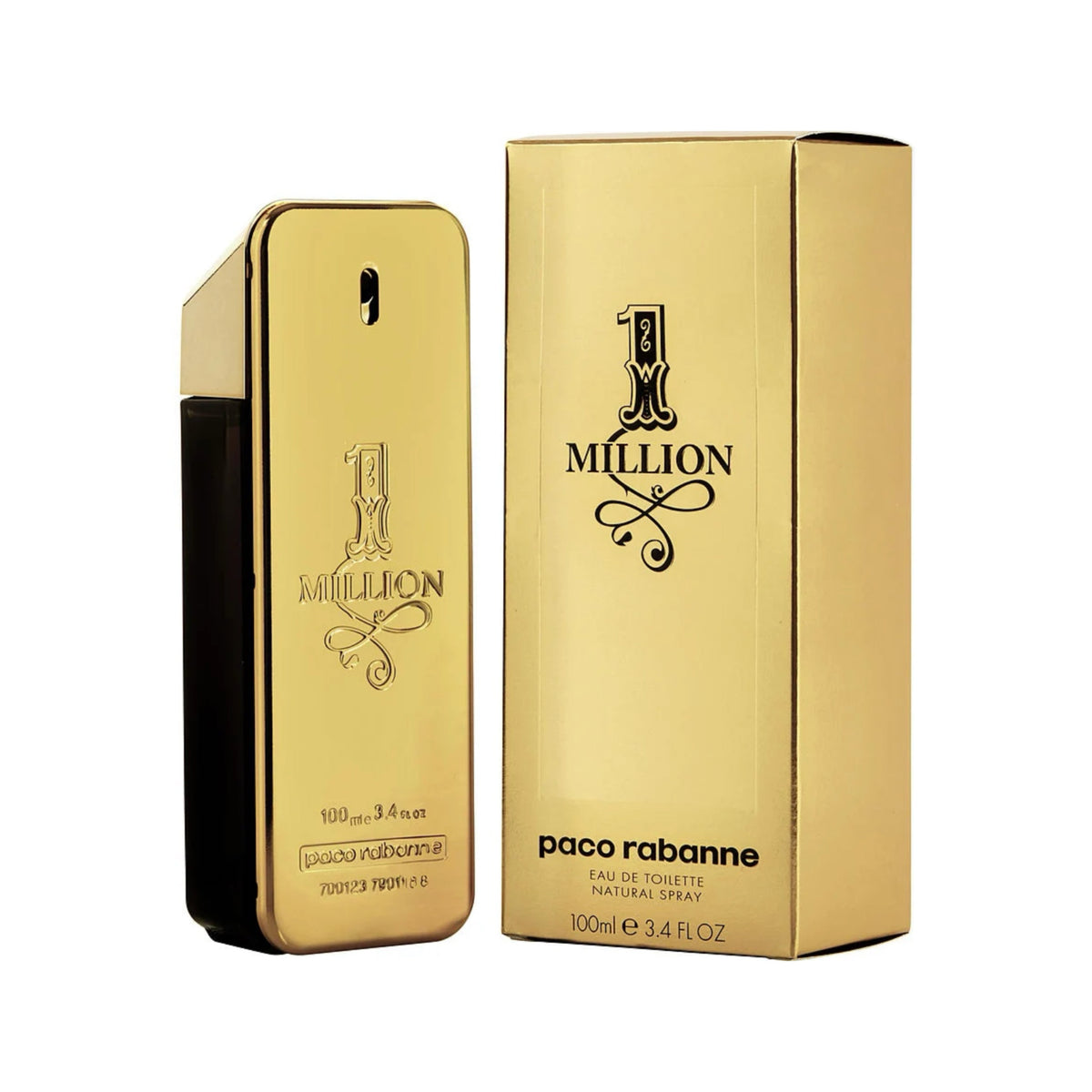 Paco Rabanne 1 Million EDT Spray For Men 3.4oz/100ml