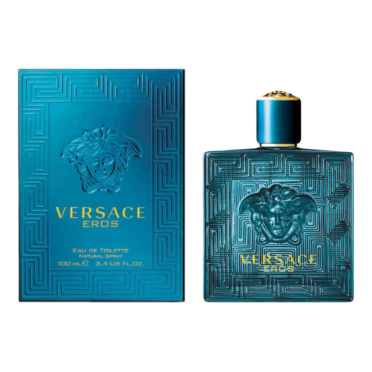 Eros EDT Spray For Men 3.4oz/100ml